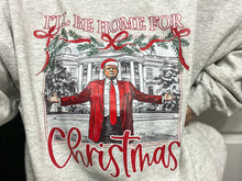 Load image into Gallery viewer, I’ll be home for Christmas SWEATSHIRT
