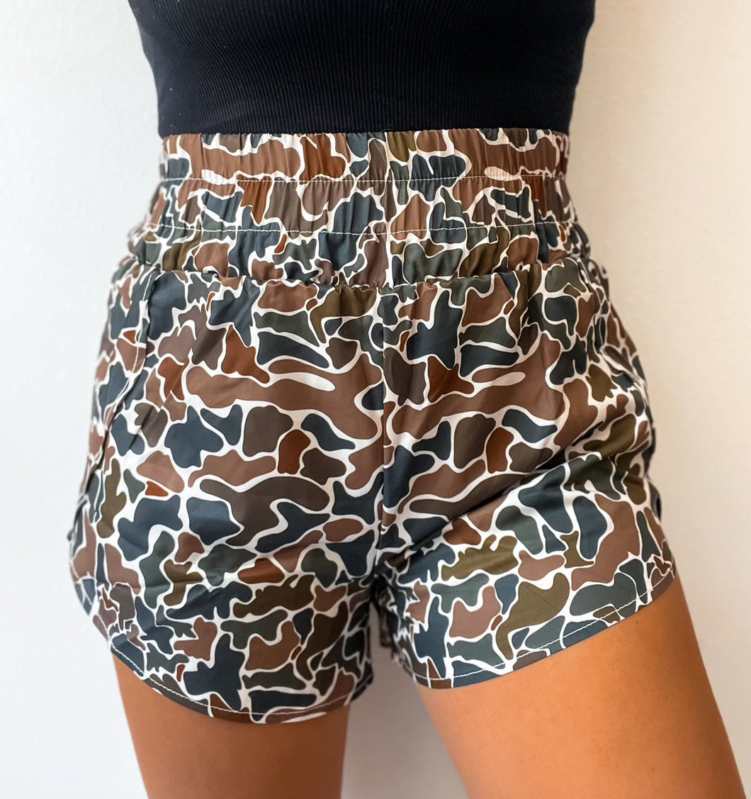 Duck Camo Adult Shorts