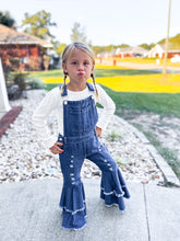 Load image into Gallery viewer, Little Miss Cowgirl Overalls
