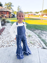 Load image into Gallery viewer, Little Miss Cowgirl Overalls
