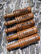 Load image into Gallery viewer, Engraved Wooded Duck Call
